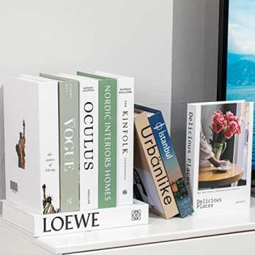ENGYAS 9 Pcs Decorative Fake Books for Home Style