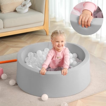 TRENDBOX Foam Ball Pit Safe Soft Playpen for Toddlers Kids