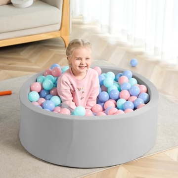 TRENDBOX Foam Ball Pit Safe Soft Playpen for Toddlers Kids