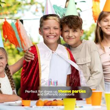 Tigerdoe King Costume for Adults - Regal 3 Pc Set