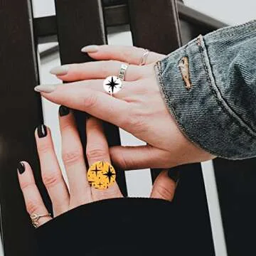 OLYCRAFT 4x5 Inch Clay Stencils Star Pattern Silk Screen for Polymer Clay Small Star Silk Screen Stencils Mesh Transfer Stencils Star Theme Mesh Stencil for Polymer Clay Jewelry Making