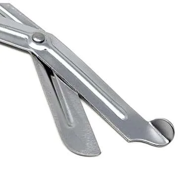 12/Pack Assorted Rainbow Colors Trauma Paramedic Shears Scissors 7.5" Made of Premium Quality Stainless Steel - for EMT, Nurses, Crafting, Tailoring, Doctors, Firefighter + More