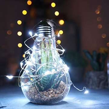 Cotcool 8 Pack Fairy Lights for Christmas & Weddings