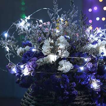 Cotcool 8 Pack Fairy Lights for Christmas & Weddings