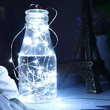 Cotcool 8 Pack Fairy Lights for Christmas & Weddings