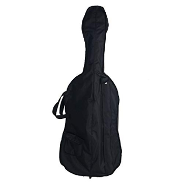 Vasitelan 4/4 Acoustic Cello Set Case Bow Rosin Adults