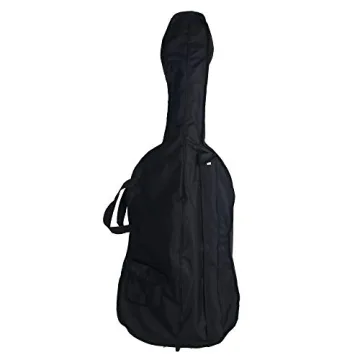 Vasitelan 4/4 Acoustic Cello Set Case Bow Rosin Adults