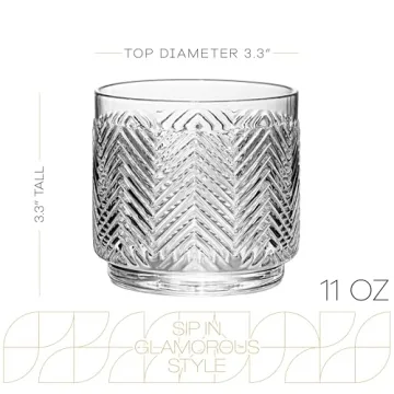 Vintage Flamingo Lowball Cocktail Glasses for Any Occasion