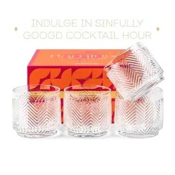 Vintage Flamingo Lowball Cocktail Glasses for Any Occasion