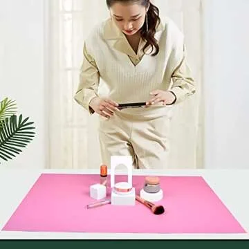 6PCS 12 Patterns Flat Lay backdrops with Stand for Food Photography 22x34in Waterproof Reusable Brick Marble Yellow Flat Lay Props