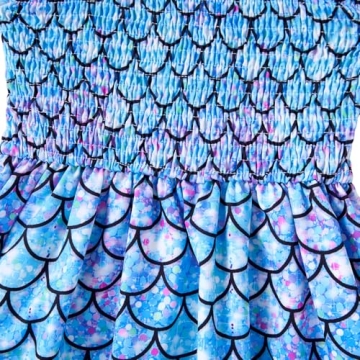 Vieille Toddler Baby Girls Summer Dress Sling Straps Princess Sundress Floral Printed Casual Beach Holiday Dress 1-6 Years