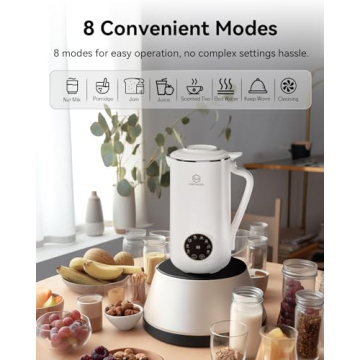 Nut Milk Maker 34oz - Multi-Function Soy & Dairy-Free
