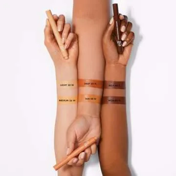 e.l.f. Flawless Brightening Concealer, Illuminating & Highlighting Face Makeup, Conceals Dark Under Eye Circles, Medium 36 W, 0.07 Fl Oz