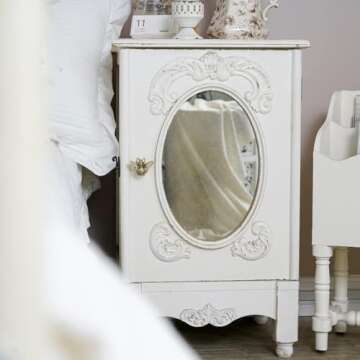 SOFFEE DESIGN Set of 6 Vintage Matte Gold Pewter Cabinet Knobs, Decorative Metal Bee Shape Knobs Pull Handle for Door Cabinet Drawer, Antique Dresser Knobs Home Furniture Handle