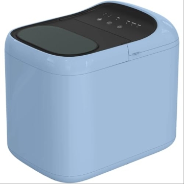 Ice Maker Countertop, Chewable Pellet Ice Machine with Self-Cleaning Function, 33lbs/24H Portable Ic...