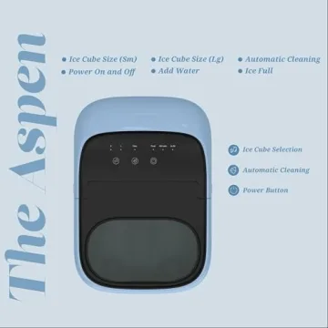 Ice Maker Countertop for Quick Easy Chewable Ice