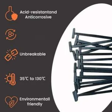 100PCS Nylon Universal Cable Tie Buckle – Self-Locking Zip Ties for Car & DIY Repairs