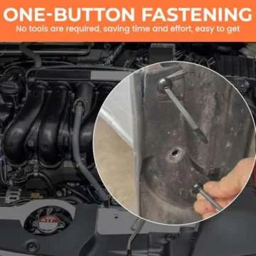 100PCS Heavy Duty Nylon Self-Locking Cable Tie Buckles