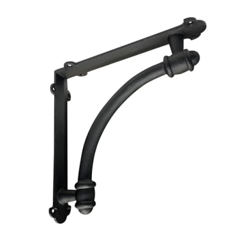 NACH Decorative Shelf Brackets - Sturdy Cast Iron Design