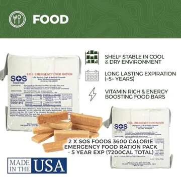 Sirius: Pre-Packed Bug Out Bag - 72 Hour Kit for 2 People - Bugout Backpack Survival Kit - Premium 50L Go Bag Tactical Backpack - Essential Bug Out Gear - Upgraded Survival Backpack (Camo)