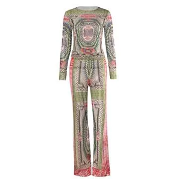 sedmoda Women Sexy Mesh Two Piece Outfits for Parties