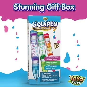 YoYa Liquid Motion Pens - Fidget Fun for All Ages