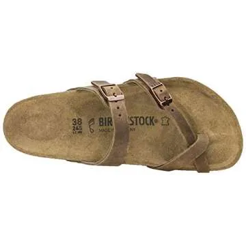 Birkenstock Women's Mayari Thong Sandals Tobacco Size 37 M