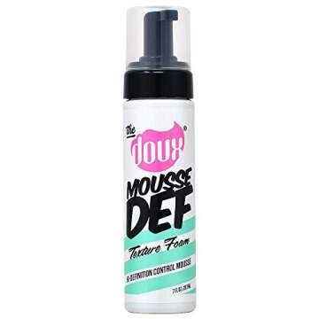 The Doux Mousse Define Texture Foam for Defined Curls