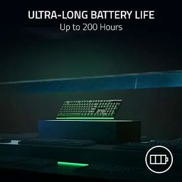 Razer DeathStalker V2 Pro Wireless Gaming Keyboard: Low Profile Optical Switches Linear Red - HyperSpeed Wireless & Bluetooth - Chroma RGB - Up to 200 Hr Battery Snap Tap