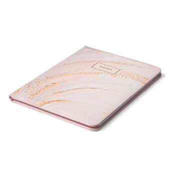 Deluxe Organizer Padded Padfolio, Portfolio Business Document Case with Ruled Letter-Size Perforated Writing Pad