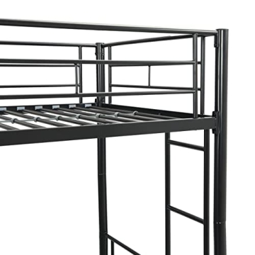 EMKK Twin Over Twin Bunk Bed with Trundle - Space Saving