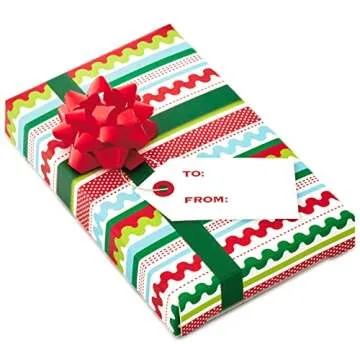 Hallmark Gift Card Holders, Green Ribbon (Pack of 6)