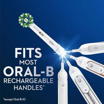 Oral-B CrossAction Electric Toothbrush Heads - 2 Pack