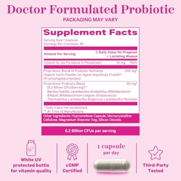 Pink Stork Prenatal Probiotics for Women - Morning Sickness Relief