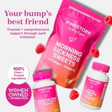 Pink Stork Prenatal Probiotics for Women - Morning Sickness Relief