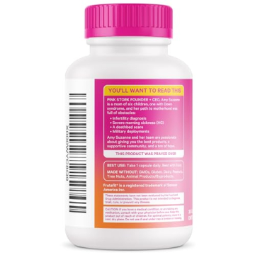 Pink Stork Prenatal Probiotics for Women - Morning Sickness Relief