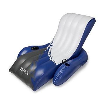 Intex Inflatable Lounge Chair with Cup Holders