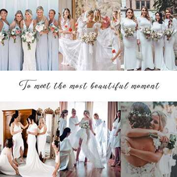 Casdre Flower Bridal Hair Pins Pearl Bride Wedding Hair Accessories Rhinestone Hair Piece for Women and Girls(Pack of 3) (A Silver)