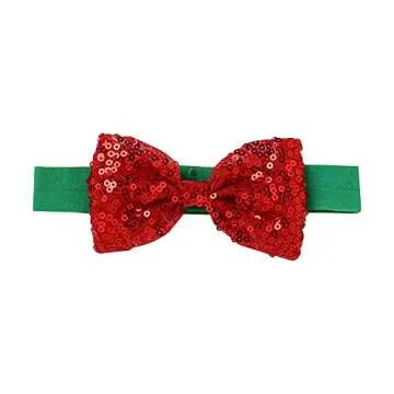 My First Christmas Baby Girl Outfit 4pcs Holiday Set