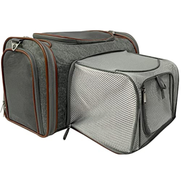 Mr. Peanut's Expandable Airline Approved Pet Carrier