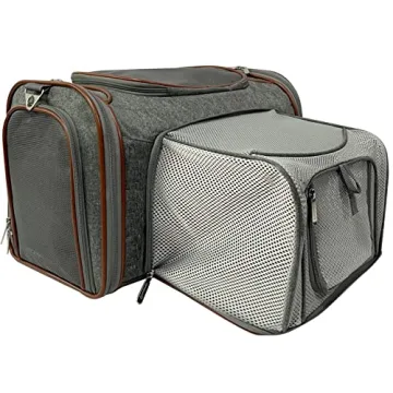 Mr. Peanut's Expandable Airline Approved Pet Carrier