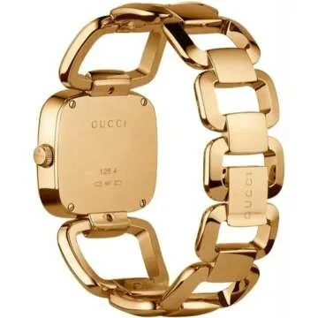 Gucci Women's Stainless Steel Brown Dial Watch YA125408