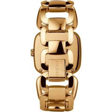 Gucci Women's Stainless Steel Brown Dial Watch YA125408