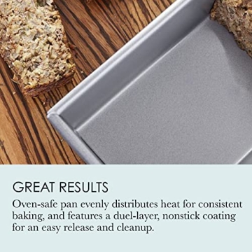 Chicago Metallic Non-Stick Mini Loaf Pans for Perfect Baking