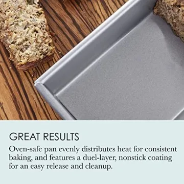 Chicago Metallic Non-Stick Mini Loaf Pans for Perfect Baking
