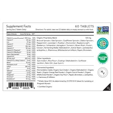 Movita Prenatal Multivitamin – Organic Fermented Whole Foods for Healthy Pregnancy, Fetal Developm...