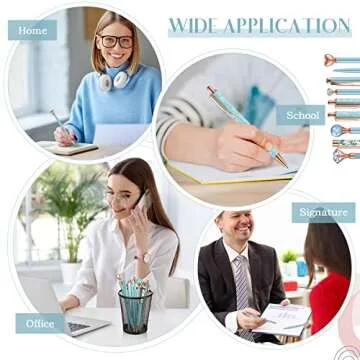 Janmini 9-Piece Ballpoint Pen Set for Creative Writing