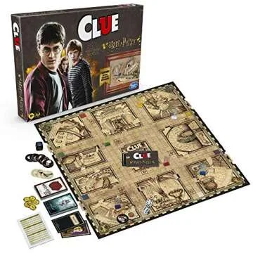 Hasbro Gaming Clue: Wizarding World Harry Potter Edition Board Game | Family Games for Kids, Teens, and Adults | Mystery Games | Ages 8 and Up | 3 to 5 Players