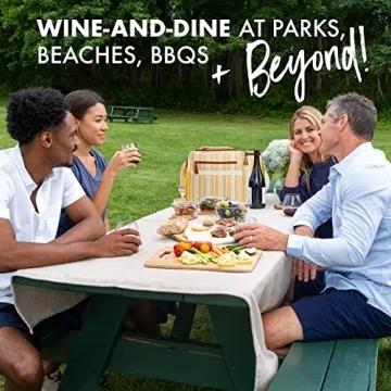 Fit + Fresh Large Cooler Bag for Travel and Picnics