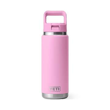 Yeti Rambler 26 Oz Straw Bottle Power Pink